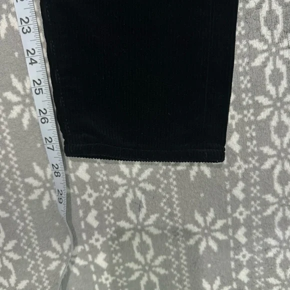 New Moussy‎ Vintage Black Corduroy Jean Size 26